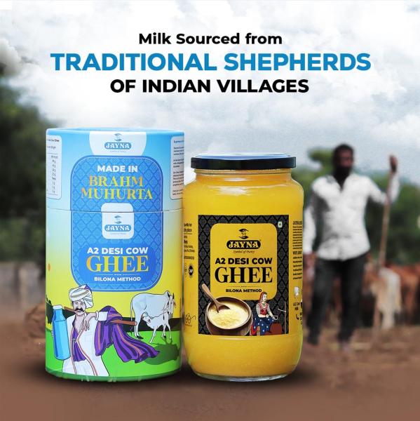 JAYNA ORGANIC A2 DESI COW GHEE